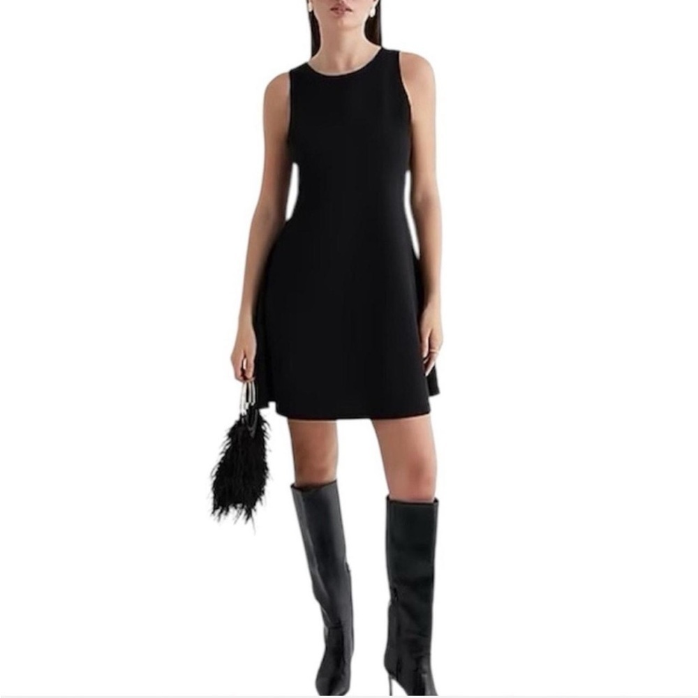 NWT Spanx The Perfect Fit And Flare Black Dress Size Small